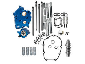 Cam Chest Kit with HPT542 Chain Drive Camshaft & Chrome Pushrod Covers. Fits Gen&hellip;