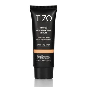 Products: TIZO Tinted Moisturiser Serum SPF30 Medium - Prodermal NZ