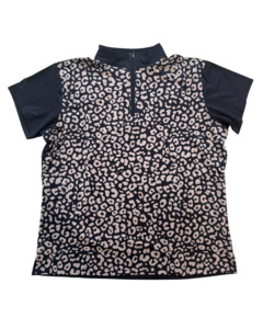 Womens Clothing: Reign Ladies Polo - Cheetah - S - 4XL