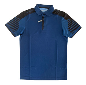 Pin High Mens Polo | Andrew Iron Blue