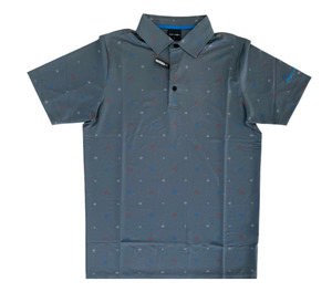 Pin High Mens Polo | Phillip  Medium grey