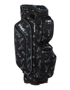 Ping 2025 Pioneer Cart Bag  - Mr Ping Black and Blue