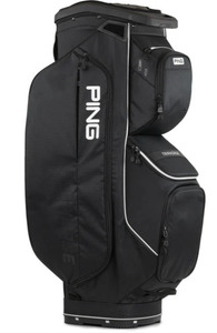 Cart Bags: PING 2025  Traverse Cart Bag - Black
