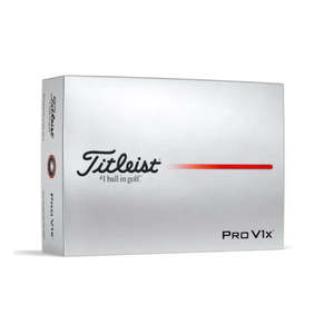 Titleist 2025 Pro V1x Golf Balls - White