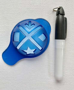 GolfX Alignment Marker with Pen