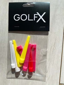 Tees: GolfX Wedge Tee 8pk - 70mm