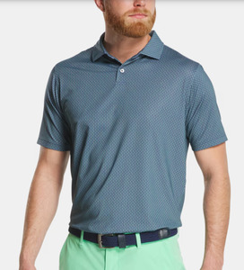 FootJoy Bracket Print Lisle | Navy
