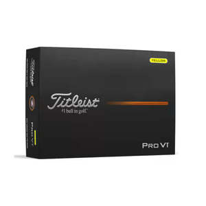 Titleist 2025 Pro V1 Golf Ball - Yellow