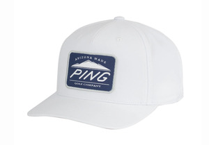 Caps: Ping Camelback Patch Cap | White
