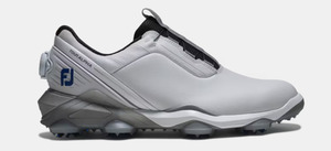 Mens: FootJoy Men's Tour Alpha Boa | White Black Blue