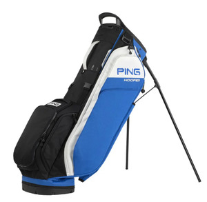 Ping Hoofer Stand Bag | Black White Royal