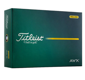 Titleist AVX Golf Ball | Yellow
