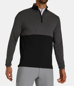 Clearance Sale: FootJoy Space Dye Stripe Midlayer | Black