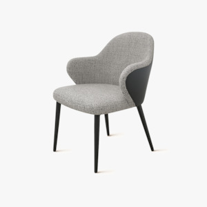 Dining Chairs: Sami Dining Chair, Grey, Set of 2