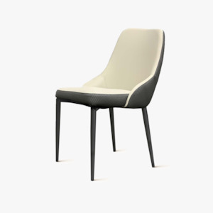 Dining Chairs: Ales Dining Chair, Light Grey, Set of 2