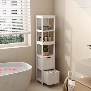 Melle Display shelving, White