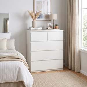 Sotta 2 over 3 Tallboy, White