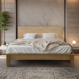 Arezzo Bed frame, King, Wood