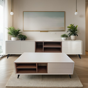 Coffee Tables: Trevi Coffee table, KHAKI