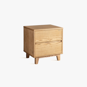 Arezzo Bedside Table, Wood