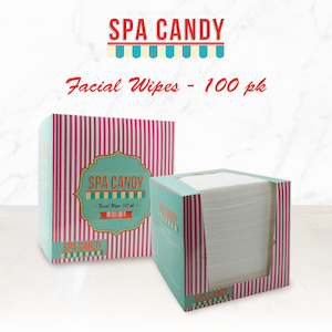 SPA Candy Facial Wipes 100 Pack