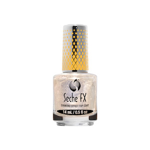 Seche FX Diamond Effect Top Coat Gold