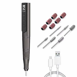Switch Funky: Switch Funky Pro Pen Nail Drill - Black