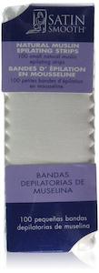 Satin Smooth Small Muslin Epilating Strips 100 pack