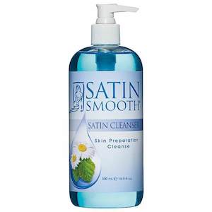 Satin Smooth: Satin Smooth Satin Cleanser Skin Preparation 473ml