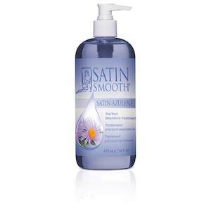 Satin Smooth: Satin Smooth Satin Azulene Pre/Post Depilatory Treatment 473ml