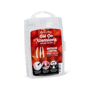 Salon Essentials 2: Artistic Gel On Xtensions Medium Coffin 110CT