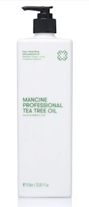 Waxing: Mancine Professional Tea Tree Oil / Face + Body Wash 1 Litre