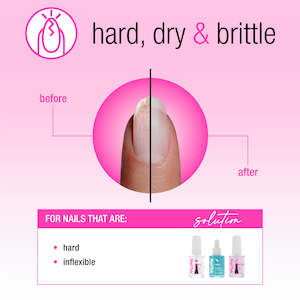 Nail Tek Nail Therapy For Hard Brittle Nails 3pc Kit