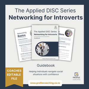 COACH ONLY Networking for Introverts (customisable) Profile Coaching