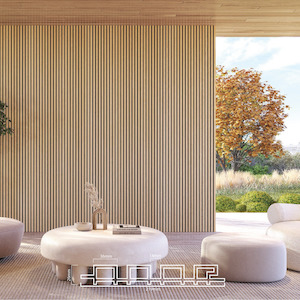 Frontpage: Slat Exterior WPC Panelling - Oak