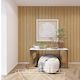 Slat Interior Acoustic Panelling - Natural Oak Black