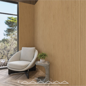 All: Linear Flex - Peaks - White Oak