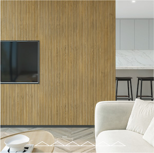 Linear FlexFold - Peaks - White Oak