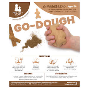 Products: GO-DOUGHPowdered Playdough MixGingerbread