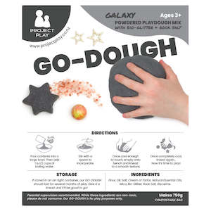 GO-DOUGH <br> Powdered Playdough Mix <br> Galaxy