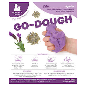 GO-DOUGH <br> Powdered Playdough Mix <br> Zen