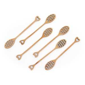 Wooden Loose Parts: HEART SPOON