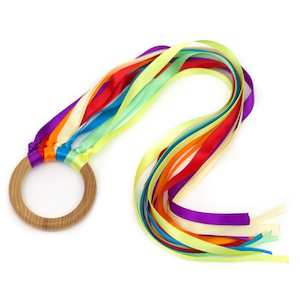 Tactile Loose Parts: RAINBOW RIBBON