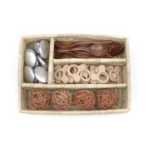 Baskets Bags Trays: KAISA GRASS TINKER TRAY