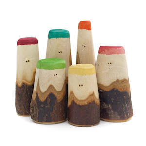 Sale: The Rainbow Tree People - Family of 6