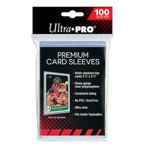 Accessories: ULTRA PRO Card Sleeves - Platinum