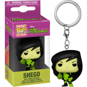 Aaa: Kim Possible - Shego Pop! Keychain