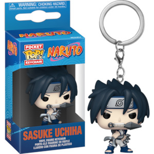 Aaa: Naruto - Sasuke Uchiha New Classics Pop! Vinyl Keychain