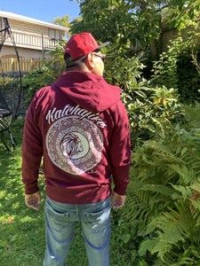 Katchafire Mandala Zip Hoodies White - PromoMerch