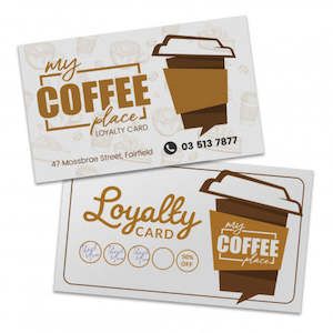 Packaging Accessories: Loyalty Card